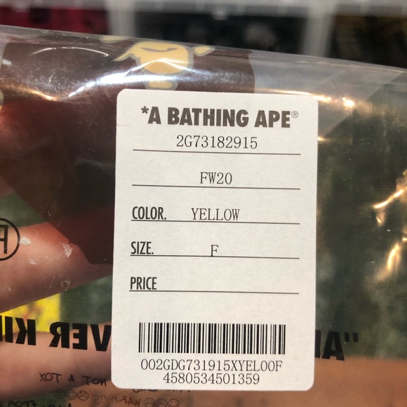 Bape Pokemon Pikachu Keychain - Picture 3 of 3